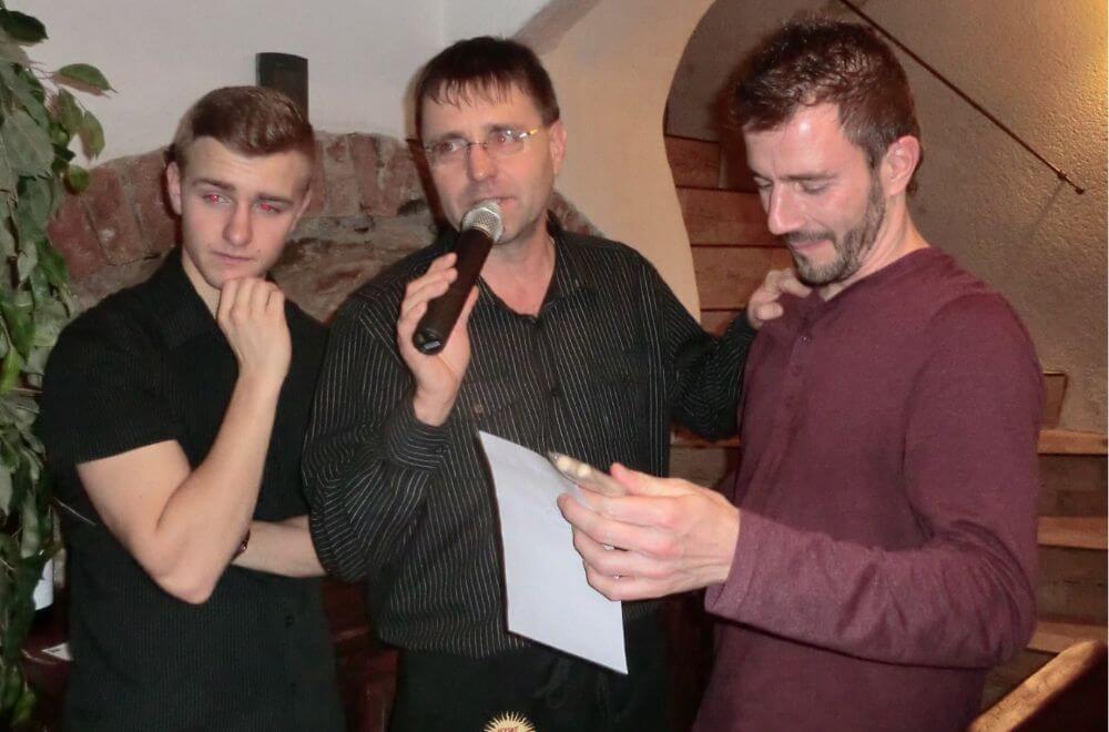 Hlavní enolog vinařství Jan Hrachovský